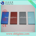 Haojing supply high quality 6mm blue glass sheets price with CE